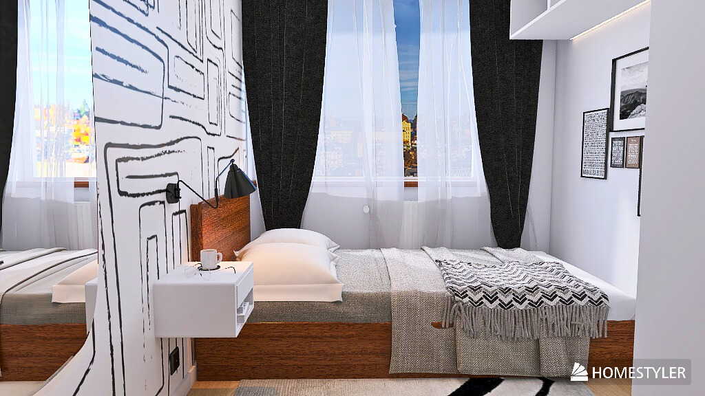 Sypialnia pełna potrzeb